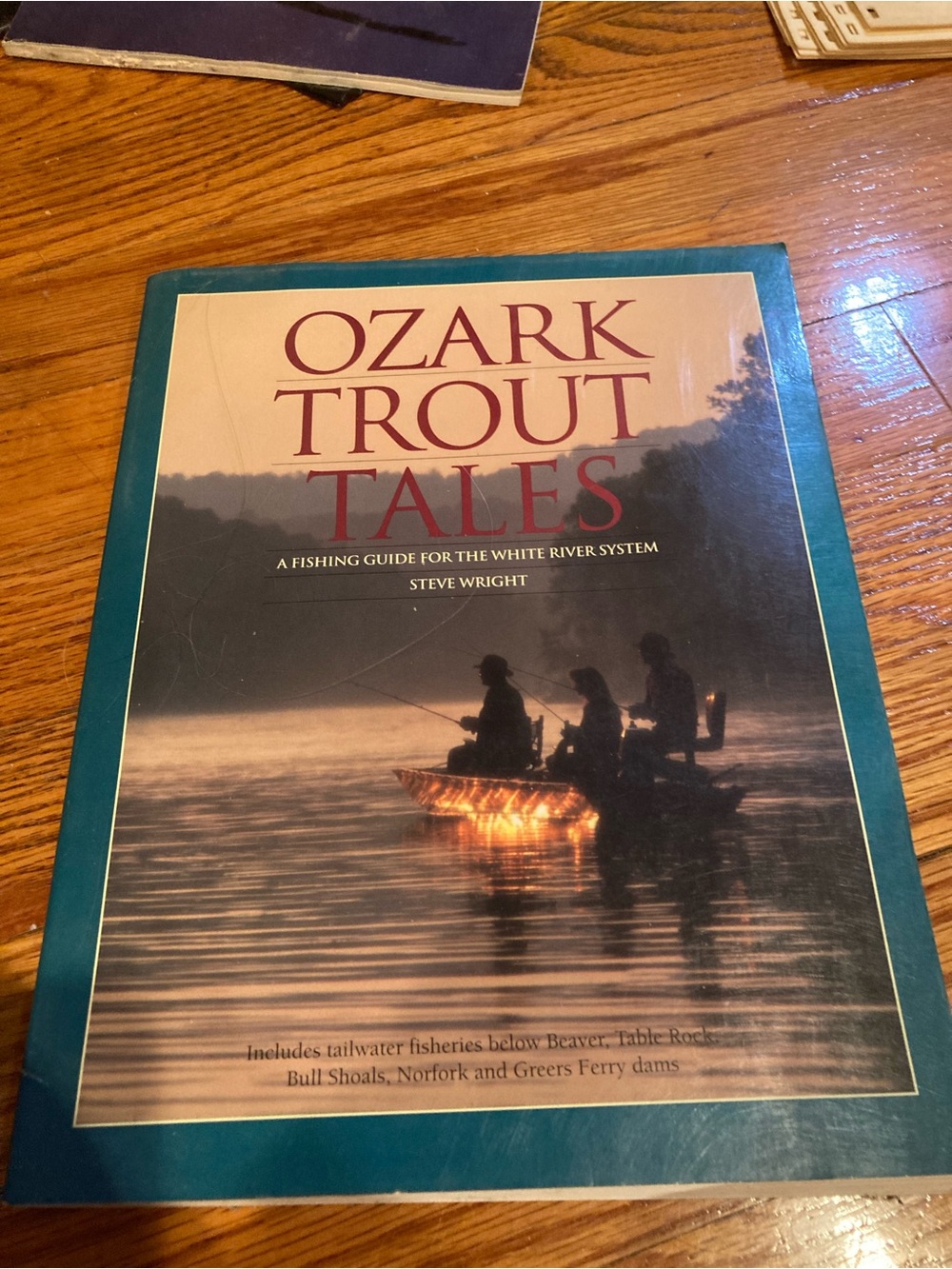 Ozark Trout Tales Fishing Guide - Teal & Cream Cover